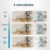 Cecotec Ventilateur Industriel EnergySilence 3000 Pro. 90 W, 16’’ avec 3 pales, Moteur en cuivre et 3 vitesses (5000 Pro)