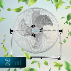 Cecotec Ventilateur Industriel EnergySilence 3000 Pro. 90 W, 16’’ avec 3 pales, Moteur en cuivre et 3 vitesses (4100 Pro)