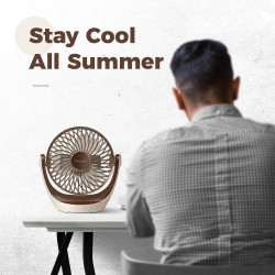 OCOOPA Ventilateur USB, ventilateur de table USB avec flux d'air fort et fonctionnement silencieux, ventilateur de refroidisseme