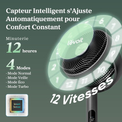 LEVOIT Ventilateur sur pied 432S