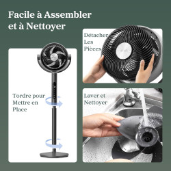 LEVOIT Ventilateur sur pied 432S