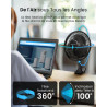 Pro Breeze Mini Ventilateur à Pince - 2 Vitesses, 15 cm - Ventilateur de Table avec Clip, Petit, Portable, Silencieux, Rotation 
