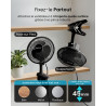 Pro Breeze Mini Ventilateur à Pince - 2 Vitesses, 15 cm - Ventilateur de Table avec Clip, Petit, Portable, Silencieux, Rotation 