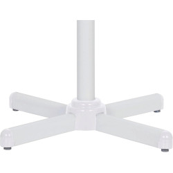Kamberg - VENTILATEUR 40 CM SUR PIEDS BLANC - 3 VITESSES - OSCILLATION - HAUTEUR REGLABLE - SILENCIEUX - GRILLE SECURISEE - 45 W