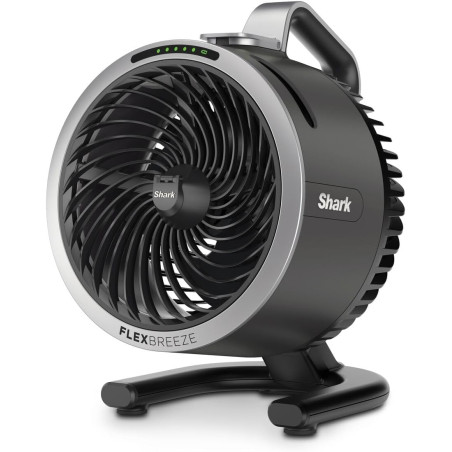 Shark FlexBreeze HydroGo, ventilateur brumisateur portable, rafraîchisseur d'air silencieux intérieur/extérieur, discret et dura