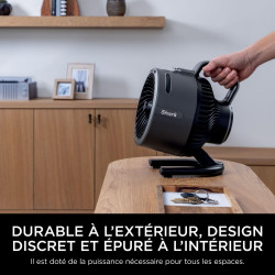 Shark FlexBreeze HydroGo, ventilateur brumisateur portable, rafraîchisseur d'air silencieux intérieur/extérieur, discret et dura