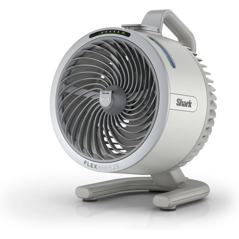 Shark FlexBreeze HydroGo, ventilateur brumisateur portable, rafraîchisseur d'air silencieux intérieur/extérieur, discret et dura