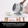Shark FlexBreeze HydroGo, ventilateur brumisateur portable, rafraîchisseur d'air silencieux intérieur/extérieur, discret et dura