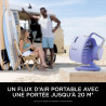 Shark FlexBreeze HydroGo, ventilateur brumisateur portable, rafraîchisseur d'air silencieux intérieur/extérieur, discret et dura