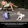 Shark FlexBreeze HydroGo, ventilateur brumisateur portable, rafraîchisseur d'air silencieux intérieur/extérieur, discret et dura