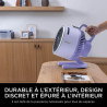 Shark FlexBreeze HydroGo, ventilateur brumisateur portable, rafraîchisseur d'air silencieux intérieur/extérieur, discret et dura