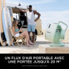 Shark FlexBreeze HydroGo, ventilateur brumisateur portable, rafraîchisseur d'air silencieux intérieur/extérieur, discret et dura