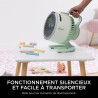 Shark FlexBreeze HydroGo, ventilateur brumisateur portable, rafraîchisseur d'air silencieux intérieur/extérieur, discret et dura