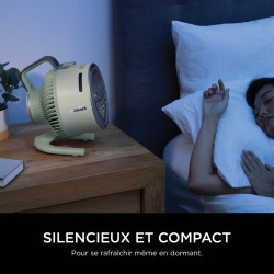Shark FlexBreeze HydroGo, ventilateur brumisateur portable, rafraîchisseur d'air silencieux intérieur/extérieur, discret et dura