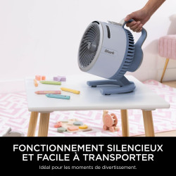 Shark FlexBreeze HydroGo, ventilateur brumisateur portable, rafraîchisseur d'air silencieux intérieur/extérieur, discret et dura