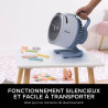 Shark FlexBreeze HydroGo, ventilateur brumisateur portable, rafraîchisseur d'air silencieux intérieur/extérieur, discret et dura