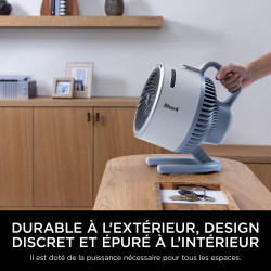 Shark FlexBreeze HydroGo, ventilateur brumisateur portable, rafraîchisseur d'air silencieux intérieur/extérieur, discret et dura