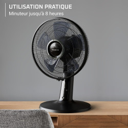 Rowenta Turbo Silence Extreme +, Ventilateur de table, Rafraîchissement intense, Silencieux, Économies d'énergie, VU2750F0