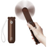 JISULIFE Ventilateur portatif avec batterie externe 4500 mAh, autonomie maximale de 46 heures, ventilateur de poche portable à p