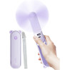 JISULIFE Ventilateur portatif avec batterie de secours 4500 mAh, autonomie maximale de 37 heures, ventilateur de poche portable 