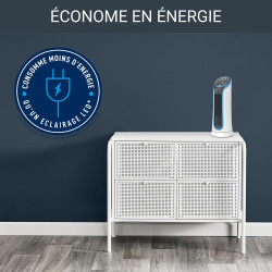 Rowenta Eole Compact Ventilateur colonne, Programmable, Orientation de la grille réglable, Fraîcheur est inégalée, Ajustement de