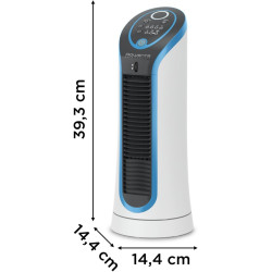 Rowenta Eole Compact Ventilateur colonne, Programmable, Orientation de la grille réglable, Fraîcheur est inégalée, Ajustement de