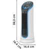 Rowenta Eole Compact Ventilateur colonne, Programmable, Orientation de la grille réglable, Fraîcheur est inégalée, Ajustement de