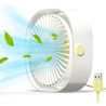 Simpeak Mini ventilateur de bureau USB silencieux et portable alimenté par USB uniquement (pas de batterie), 3 réglages de vites