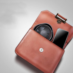 Simpeak Mini ventilateur de bureau USB silencieux et portable alimenté par USB uniquement (pas de batterie), 3 réglages de vites