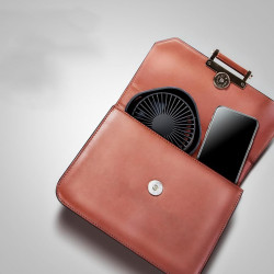 Simpeak Ventilateur USB Mini Ventilateur Portable Silencieux Ventilateur Bureau 3 Vitesses Réglable Alimenté par USB, pour le Ma