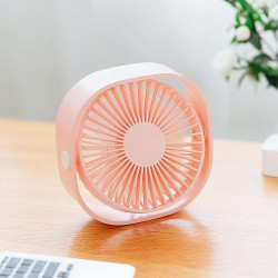 Simpeak Mini ventilateur de bureau USB silencieux et portable alimenté par USB uniquement (pas de batterie), 3 réglages de vites
