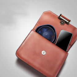 Simpeak Mini ventilateur de bureau USB silencieux et portable alimenté par USB uniquement (sans batterie), 3 réglages de vitesse