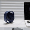 Simpeak Mini ventilateur de bureau USB silencieux et portable alimenté par USB uniquement (sans batterie), 3 réglages de vitesse