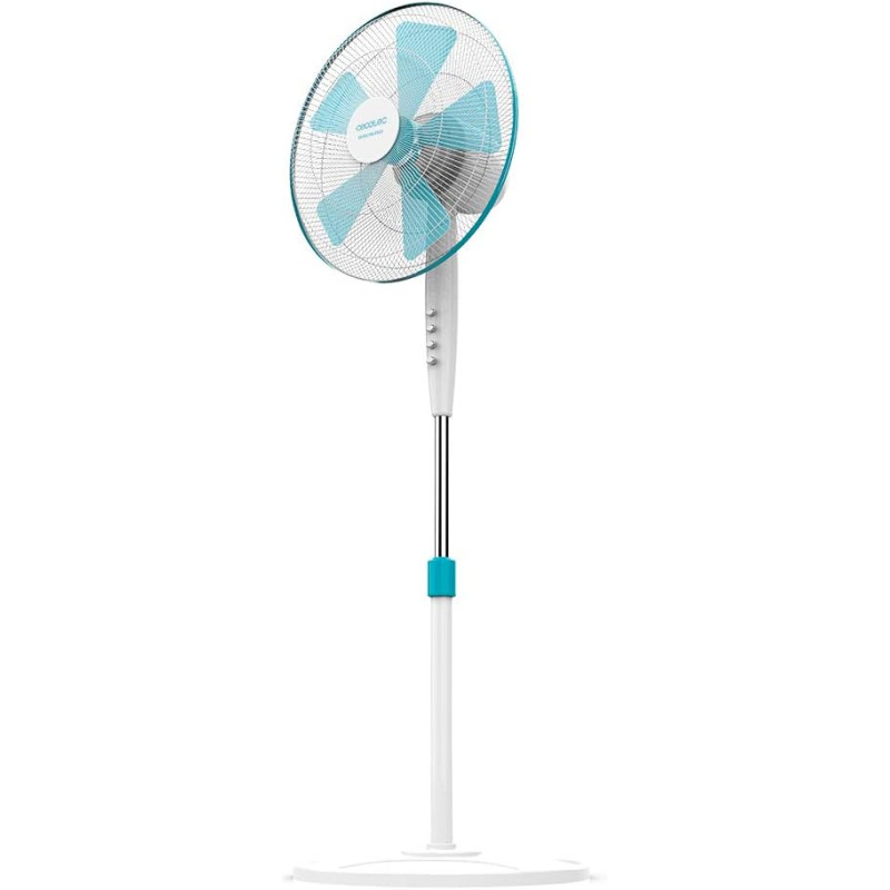 Cecotec EnergySilence 500 Ventilateur sur pied 40 W, 5 pales de 40 cm de diamètre, oscillant, 3 vitesses, hauteur réglable 110-1