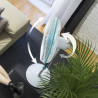 Cecotec EnergySilence 500 Ventilateur sur pied 40 W, 5 pales de 40 cm de diamètre, oscillant, 3 vitesses, hauteur réglable 110-1