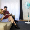 Cecotec EnergySilence 500 Ventilateur sur pied 40 W, 5 pales de 40 cm de diamètre, oscillant, 3 vitesses, hauteur réglable 110-1