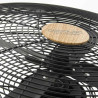 Cecotec Ventilateur sur Pied EnergySilence 600 Woodstyle, 50 W, Finition Bois, Diamètre 16", 4 Pales, 3 Vitesses, Oscillation, R