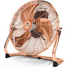 TRESKO AERSON Ventilateur de Sol 50 cm | Ventilateur sur Pied 120W | avec 3 niveaux de puissance | Débit d'air élevé | Construct