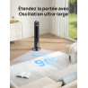 DREO ventilateur colonne intelligent pour chambre à coucher, ventilateur sur pied silencieux de 28 dB, portée d’air jusqu’à 8,8 