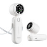 Divebleus 3 en 1 portable ventilateur à main, mini ventilateur turbo usb rechargeable 4000mah, 5 vitesses réglables, jusqu’à 12h