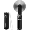 Mini Ventilateur Portatif 3-en-1 USB - Ventilateur de Refroidissement Personnel avec Power Bank, Lampe Torche LED - Pliable de P