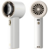 JISULIFE Ventilateur Portable à Main,Mini Ventilateur Turbo Réglable en Vitesse(de 1 à 100),Batterie Rechargeable de 3600mAh,Aff