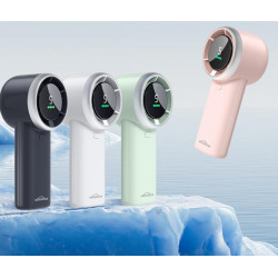 WHATOOK Ventilateur Turbo Portable Puissant : 13500 tr/min Refroidissement Instantané,Recharge USB Rapide 2H,Mini Ventilateur à 