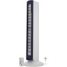 Iris Ohyama, Woozoo Ventilateur colonne silencieux, puissant & portable, Portée 10m, Oscillation, Inclinaison verticale, Télécom