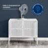 Rowenta Ventilateur de table, Puissant et silencieux, Éco-efficace, 4 vitesses, Silent Night, Turbo Boost, Oscillation automatiq