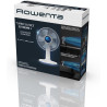 Rowenta Ventilateur de table, Puissant et silencieux, Éco-efficace, 4 vitesses, Silent Night, Turbo Boost, Oscillation automatiq