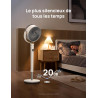 DREO Ventilateur de pièce, ventilateur oscillant 120°+120°, moteur DC, circulation d’air jusqu’à 30 m pour toute la pièce, 9 vit