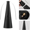 3Pcs Table Fly Fans,Portable USB Rechargeable Table Silent Mosquito Repellent Fan,Répulsif à Mouches et Moustiques pour Terrasse