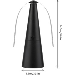 3Pcs Table Fly Fans,Portable USB Rechargeable Table Silent Mosquito Repellent Fan,Répulsif à Mouches et Moustiques pour Terrasse