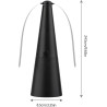 3Pcs Table Fly Fans,Portable USB Rechargeable Table Silent Mosquito Repellent Fan,Répulsif à Mouches et Moustiques pour Terrasse
